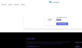 
							         Employment verification for IBM | Truework								  
							    