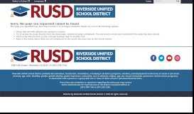
							         Employment Verifications - Riverside Unified School District								  
							    