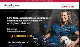 
							         Employsure | Australia's Workplace Relations & WHS Specialists								  
							    