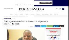 
							         Empregados domésticos devem ter segurança ... - Portal de Angola								  
							    