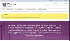 
							         EMR Settlement Limited - delivering settlement for CFD and CM								  
							    