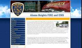 
							         EMS Billing - Alamo Heights Fire Department								  
							    