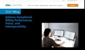 
							         EMS Billing Solutions | ZOLL Data								  
							    