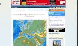 
							         EMSC: Earthquakes - Earthquake today - Latest Earthquakes in the ...								  
							    