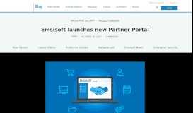 
							         Emsisoft launches new Partner Portal | Emsisoft | Security Blog								  
							    