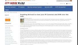 
							         Enabling ActiveX to view your IP Cameras and DVR over the ...								  
							    