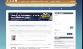 
							         ENDING SOON! Portal Knights Halloween Event - Portal Knights								  
							    