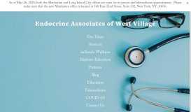 
							         Endocrine Associates of West Village: Endocrinologist & Nutritionist ...								  
							    