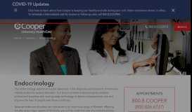 
							         Endocrinology | Cooper University Health Care								  
							    