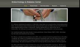 
							         Endocrinology & Diabetes Center - Home								  
							    