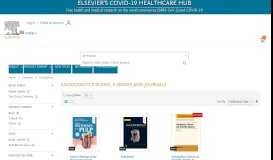 
							         Endodontics Books, Ebooks & Journals | US Elsevier Health								  
							    