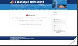 
							         Endoscopic ultrasound of the hepatoduodenal ligament and liver ...								  
							    