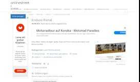 
							         Enduro-Portal: Online-Portale, Motorräder und Zubehör & Freizeit ...								  
							    
