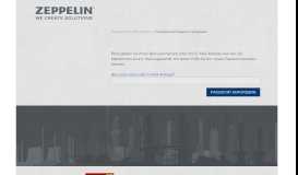 
							         Energieportal Passwort vergessen - Zeppelin Streif Baulogistik								  
							    