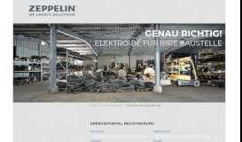 
							         Energieportal Registrierung - Zeppelin Streif Baulogistik								  
							    