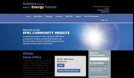 
							         Energy Frontier Research Center								  
							    