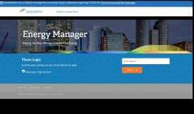 
							         Energy Manager: Verify Login								  
							    