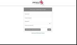
							         Enfield Client Portal								  
							    
