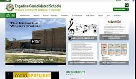 
							         Engadine Consolidated Schools / Overview								  
							    