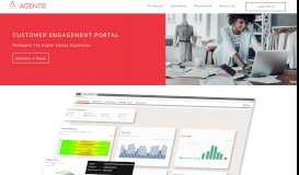
							         Engagement Portal | Agentis Customer Engagement Portal								  
							    