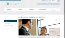 
							         Engagement von Alumni - Alumni-Programm - Universität Potsdam								  
							    