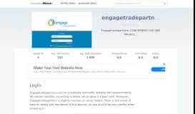 
							         Engagetradepartners.com website. Login.								  
							    