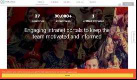 
							         Engaging intranet portals to keep the | Coca Cola HBC Intranet - Slidle								  
							    