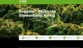 
							         Engenia® Herbicide Stewardship Portal | Welcome								  
							    