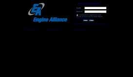 
							         Engine Alliance Portal								  
							    
