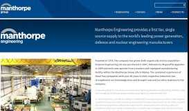 
							         Engineering Portal | Manthorpe Group								  
							    