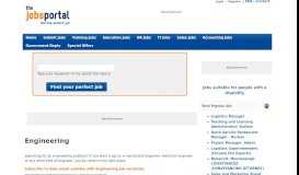 
							         Engineering | The Jobs Portal								  
							    