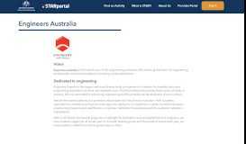 
							         Engineers Australia - The STARportal								  
							    