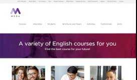 
							         English Courses › MEGA								  
							    