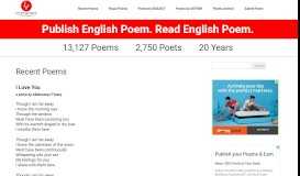 
							         English Poems - Poetsindia								  
							    