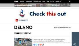 
							         English schools - Delano.lu								  
							    