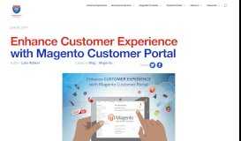 
							         Enhance Customer Experience with Magento Customer Portal –								  
							    