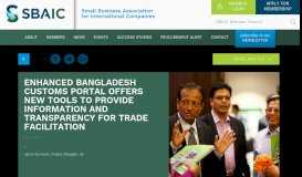 
							         Enhanced Bangladesh Customs Portal offers new tools to provide ...								  
							    