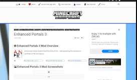 
							         Enhanced Portals 3 Mod 1.13.2/1.13.1/1.12.2 ... - Minecraft ModPacks								  
							    