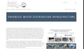 
							         Enhanced Water Distribution Infrastructure » Smart America								  
							    