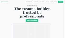 
							         Enhancv.com: Free Resume Builder | Online Resume Builder								  
							    