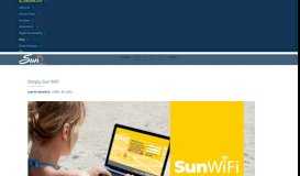 
							         Enjoy Free WiFi at Sun RV Resorts - The Scenic Route								  
							    