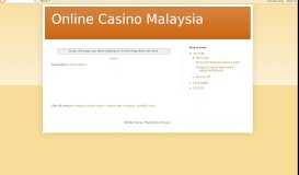 
							         Enjoying M8win Malaysia online ... - Online Casino Malaysia								  
							    