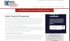 
							         Enoch Property Management | Real Property Management Cedar City								  
							    