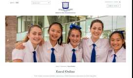 
							         Enrol Online - Brisbane Girls Grammar School								  
							    