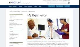 
							         Enroll in the Patient Portal - Aultman Hospital								  
							    