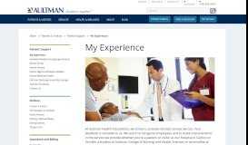 
							         Enroll in the Patient Portal » Aultman								  
							    