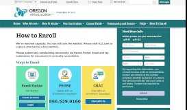 
							         Enroll Now - Oregon Virtual Academy								  
							    