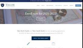 
							         Enroll — Valor Public Schools | A New Network of Texas Charter ...								  
							    