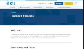 
							         Enrolled Families in K–12 Online Schools - K12.com								  
							    