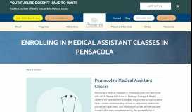 
							         Enrolling in Medical Assistant Classes in Pensacola | PSMTHC								  
							    